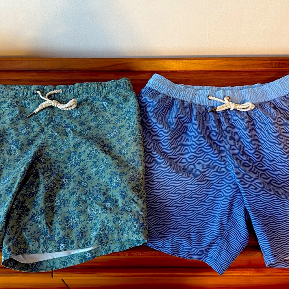 Fair Harbor - 2 pairs of swim trunks!